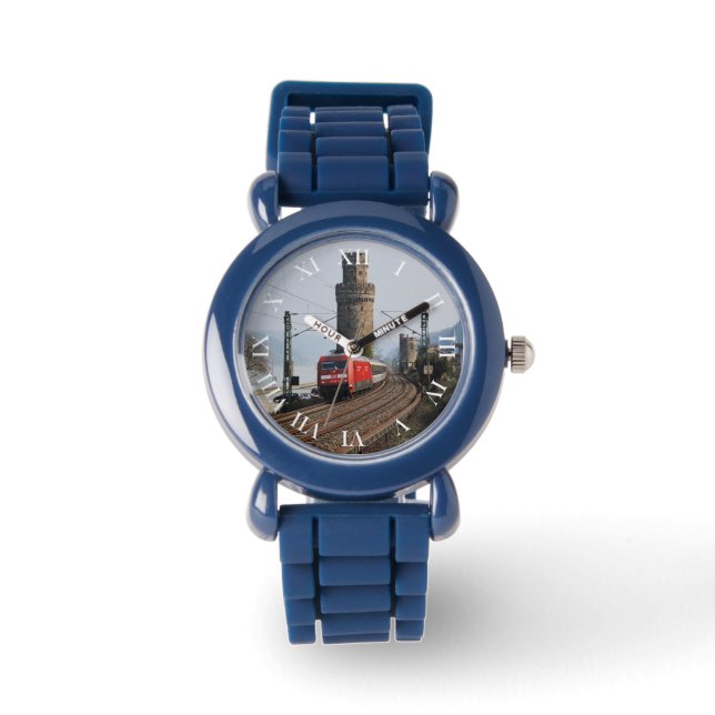 Personenzug in Oberwesel Horloge (Voorkant)