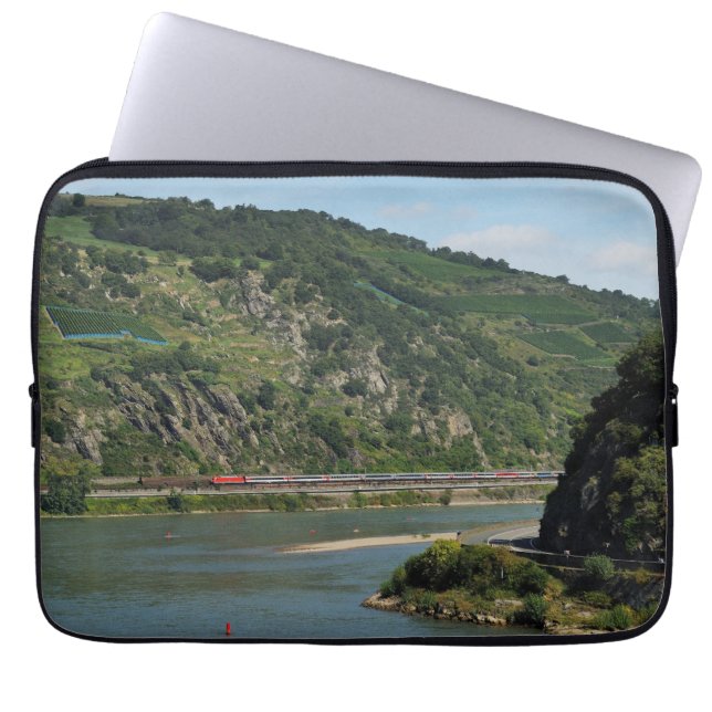 Personenzug in Oberwesel Laptop Sleeve (Voorkant)