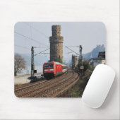 Personenzug in Oberwesel Muismat (Met muis)