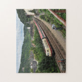 Personenzug in St. Goar Legpuzzel (Verticaal)