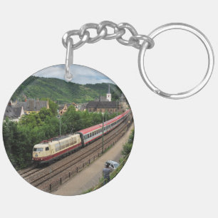 Personenzug in St. Goar Sleutelhanger