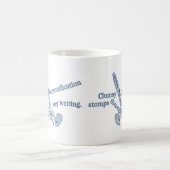 Personificatie Grappig Creatief schrijven Koffiemok (Center)