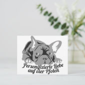 Personifizierte Liebe Briefkaart (Staand voorkant)