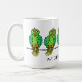 Personilisable Cartoon Bird Fanciers Mug Koffiemok