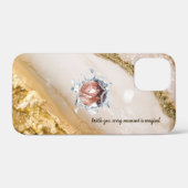 PERSONILIZE TEXT AND PICTURE Case-Mate iPhone CASE (Achterkant (horizontaal))