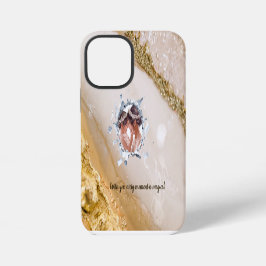 PERSONILIZE TEXT AND PICTURE iPhone 12 MINI HOESJE