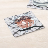 PERSONILIZE TEXT AND PICTURE KARTONNEN ONDERZETTERS (Schuin)