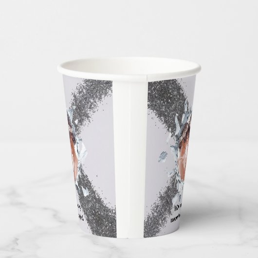 PERSONILIZE TEXT AND PICTURE  PAPIEREN BEKERS (Rechts)