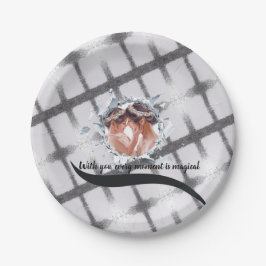 PERSONILIZE TEXT AND PICTURE PAPIEREN BORDJE