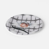 PERSONILIZE TEXT AND PICTURE  PAPIEREN BORDJE (Gekanteld)