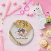 PERSONILIZE TEXT AND PICTURE PAPIEREN BORDJE (Feest)