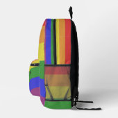 Personise rugzak - LGTBQI Pride vlag (Rechts)