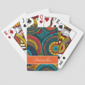 Personised Pattern memory Pokerkaarten (Achterkant)