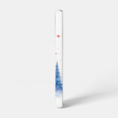 Personized Festive Christmas Phone Case  Samsung Galaxy Hoesje (Linkerkant)