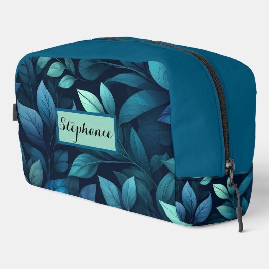 Personized Modern Elegant Toiletry Bag Toilettasje (Rechterhoek)