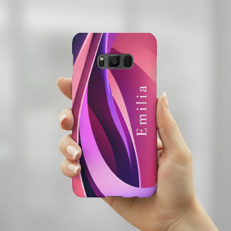 Personized Purple Phone Case Samsung Galaxy S10E Hoesje