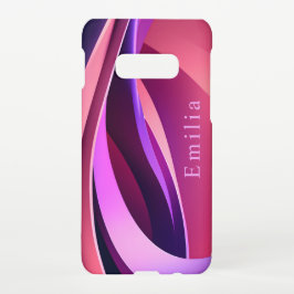Personized Purple Phone Case Samsung Galaxy S10E Hoesje