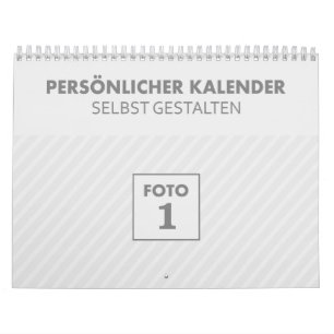 Persönlicher selbst gestalten 2024 familie foto kalender