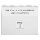 Persönlicher selbst gestalten 2024 familie foto kalender (Hoes)