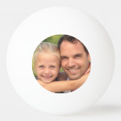 Persönliches Foto Bild Tamplate Tischtennisball Pingpongbal (Achterkant)