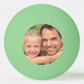 Persönliches Foto Tamplate Ping Pong Ball (Achterkant)