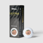 Persönliches Foto Vorlage Golfballen (Verpakking)