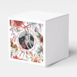 Personlig juldekor med foto bedankdoosjes