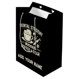 Personlig Presentpåse till Tandläkarstudent-dental Medium Cadeauzakje