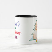 Personlized Photo Daniel's 1st Christmas Tree Mok (Midden)