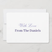 Personlized Photo Merry christmas & Happy New Year Kaart (Achterkant)