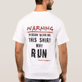 PersonMayRun T-shirt (Achterkant)