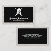 Persoon die Camera vasthoudt Visitekaartje (Voorkant / Achterkant)