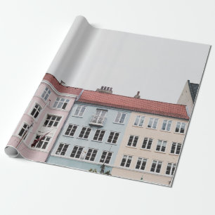 PERSOON DIE HET AFBEELDING VAN DE STRUCTUUR NEEMT CADEAUPAPIER
