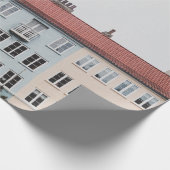 PERSOON DIE HET AFBEELDING VAN DE STRUCTUUR NEEMT CADEAUPAPIER (Hoek)