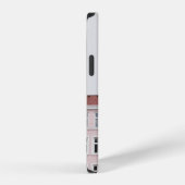 PERSOON DIE HET AFBEELDING VAN DE STRUCTUUR NEEMT iPhone HOESJE (Rechterkant)