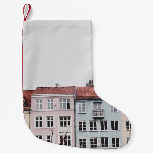 PERSOON DIE HET AFBEELDING VAN DE STRUCTUUR NEEMT KLEINE KERSTSOK (Voorkant)