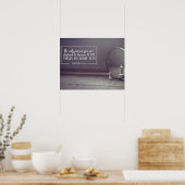 Persoon die je moet worden poster (Keuken)