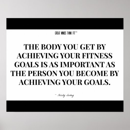 Persoon die je wordt: zwart en wit poster (Voorkant)