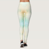 Persoon die leggings draagt met een lichte gradiën (Achterkant)