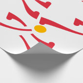 Persoon die Pictogram uitvoert Cadeaupapier