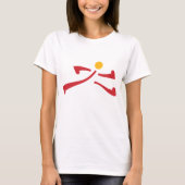 Persoon die Pictogram uitvoert T-shirt (Voorkant)
