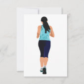 Persoon die uitnodigingen uitvoert (Voorkant)