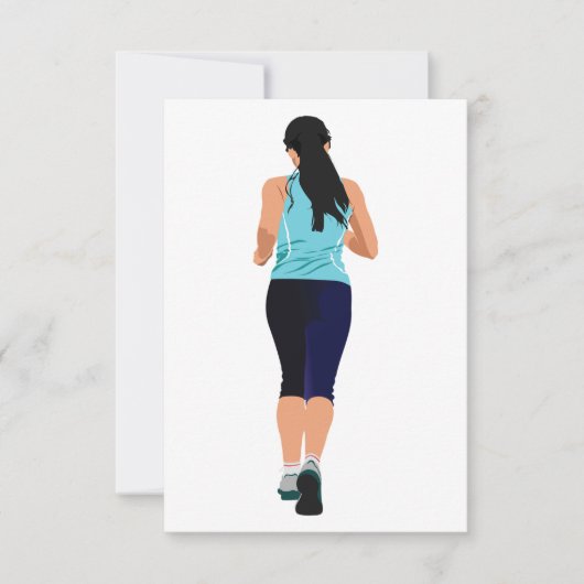 Persoon die uitnodigingen uitvoert (Voorkant)