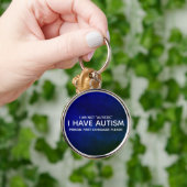 Persoon eerst Autisme Sleutelhanger (Hand)