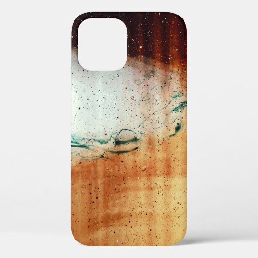 Persoon in zwarte teenslippers op bruin zand Case-Mate iPhone case (Achterkant)