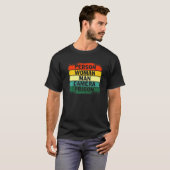 Persoon Man Camera PRISON 1 T-shirt (Voorkant volledig)