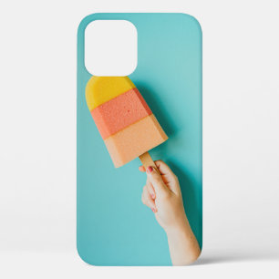 Persoon met gele en roze paprika Case-Mate iPhone case