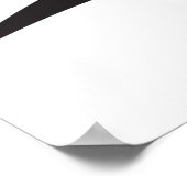 Persoon met ontwerp poster (Hoek)