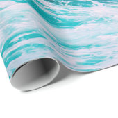 PERSOON OP BOORD MET OCEAAN WAVES CADEAUPAPIER (Rol Hoek)