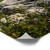 Persoon op het bergmeer poster (Hoek)